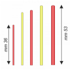 Aste Per Galleggianti Forate - o-ext-mm-12-o-int-mm-06 - 20