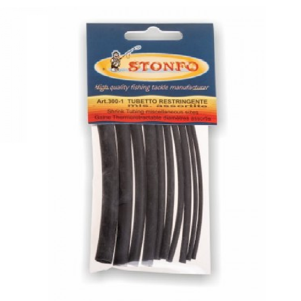 Tubo Restringente Nero Misure Assortite
