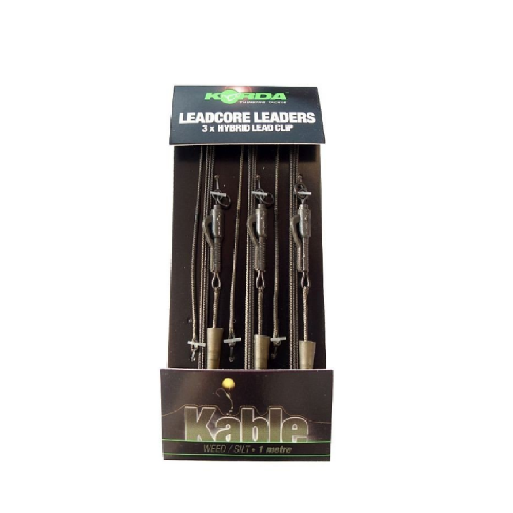 Hybrid Lead Clip Leadcore Leaders