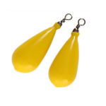 Piombo Ogiva Plastificato Giallo - 10-g-2